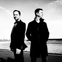 Arne Jansen und Stephan Braun, schwarz-weiß