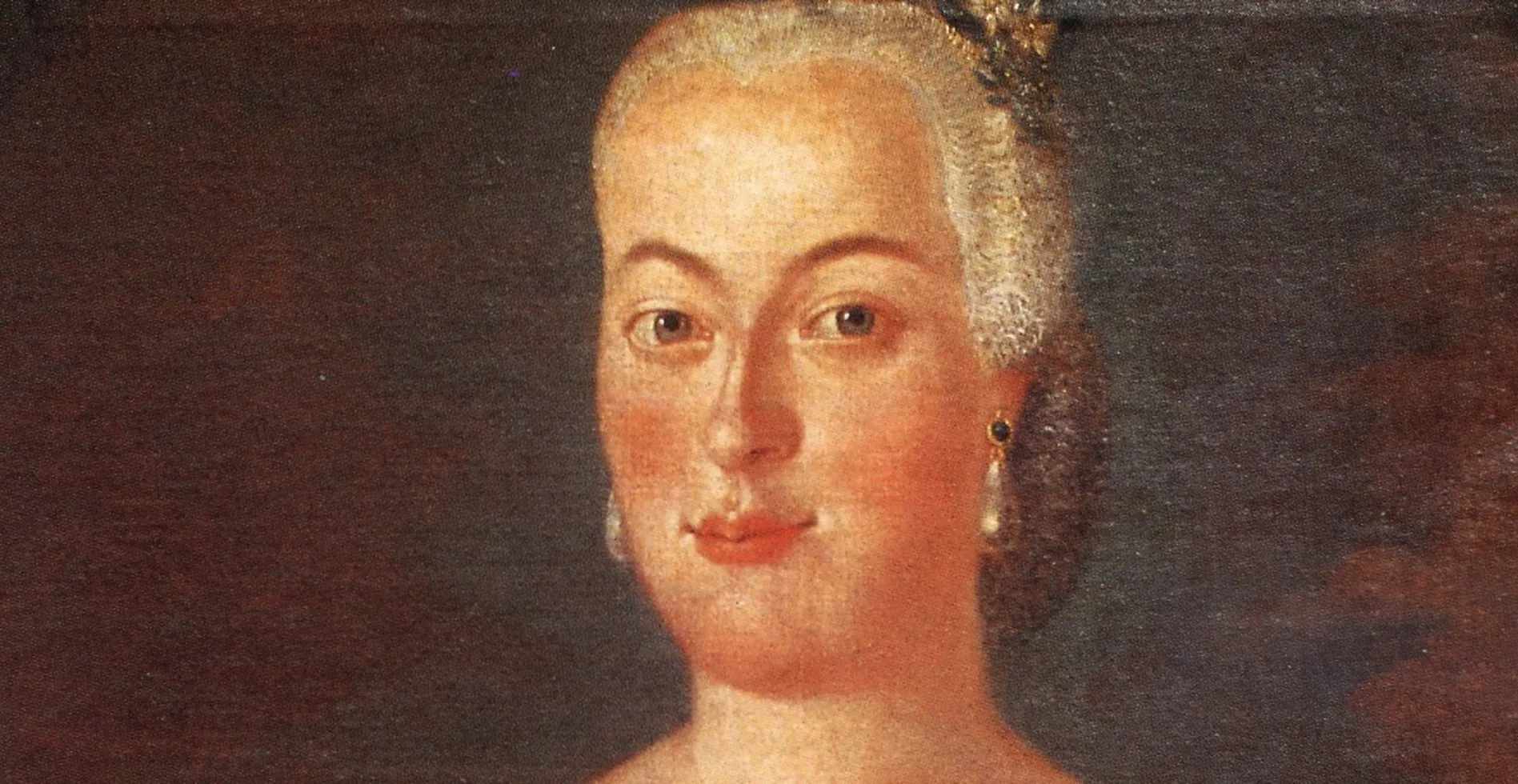 Porträtausschnitt der Maria Aurora von Königsmarck