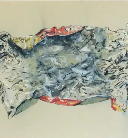 Gemaltes Bonbonpapier