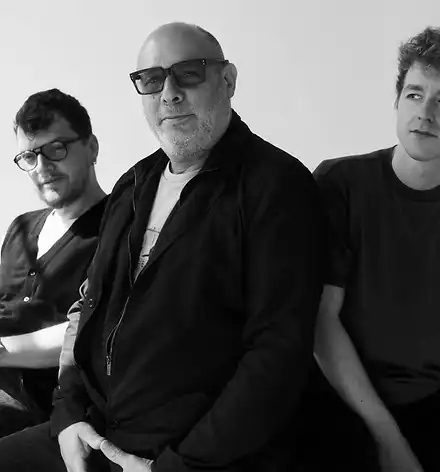 Jazz im Pferdestall Schwarz-weiß Foto der Band
