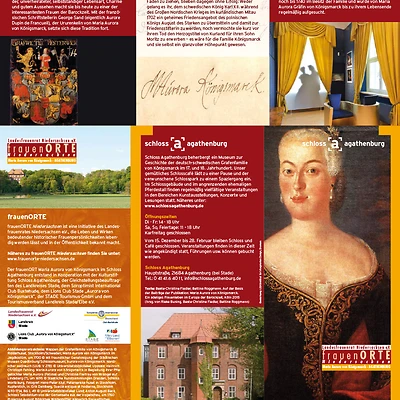 Flyer Frauenorte