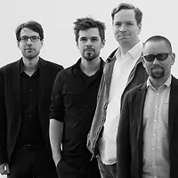 Frederik Köster / die Verwandlung - Golden Age Foto des Quartetts, schwarz-weiß.