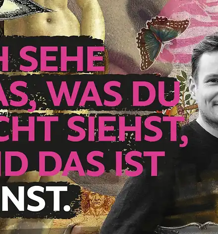 Eröffnung mit Jakob Schwerdtfeger Ich sehe was, was du nicht siehst, und das ist Kunst.