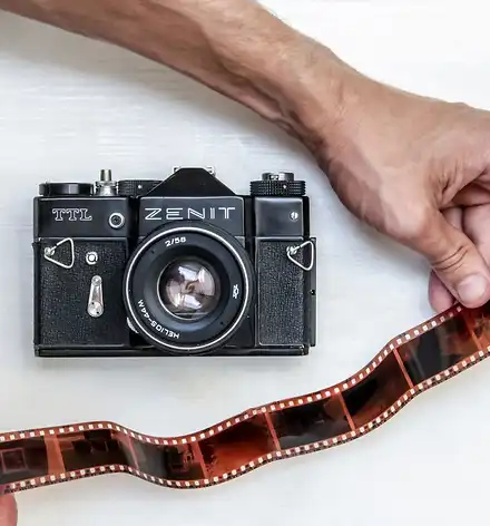 Fotokamera und Film