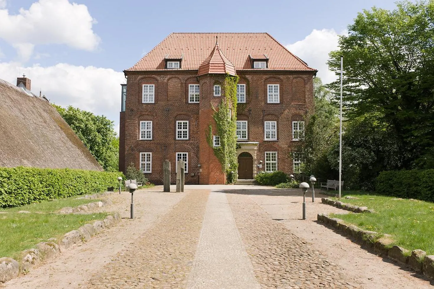 Frontansicht Schloss Agathenburg