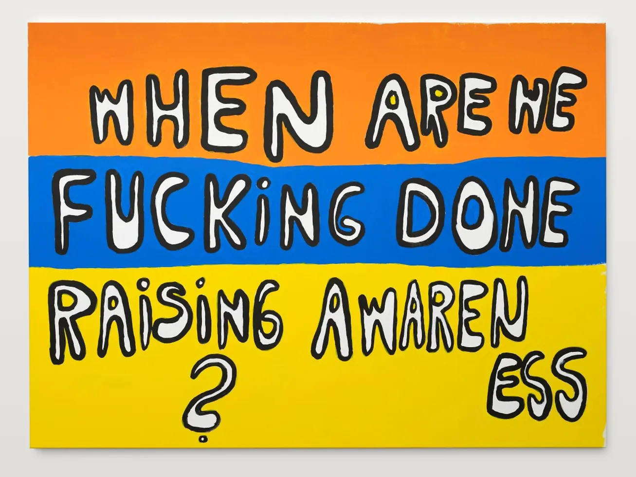 When are we fucking done raising awareness?